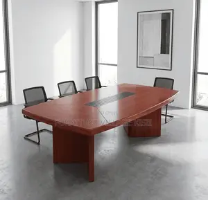 Boardroom Table; 2400mm Mahogany Conference Table