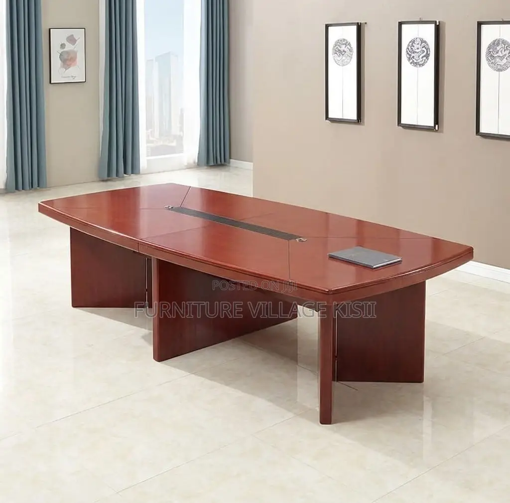 Boardroom Table; 2400mm Mahogany Conference Table