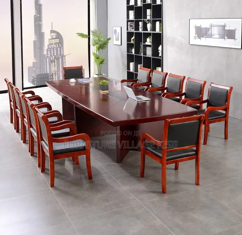 Boardroom Table; 2400mm Mahogany Conference Table