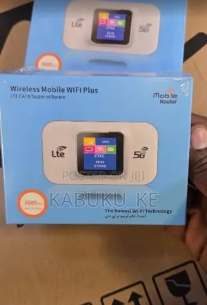 Portable 5G 4G Mobile Wireless Pocket Mifi Modem With Sim Card Slot