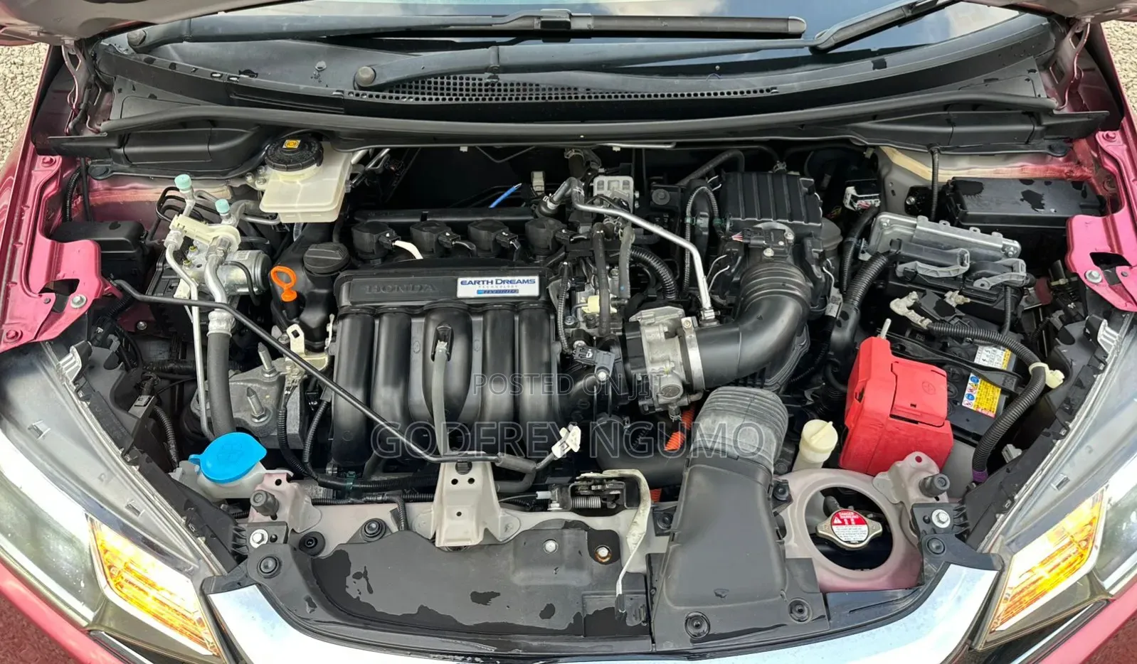 Honda Fit EX 2019 Maroon