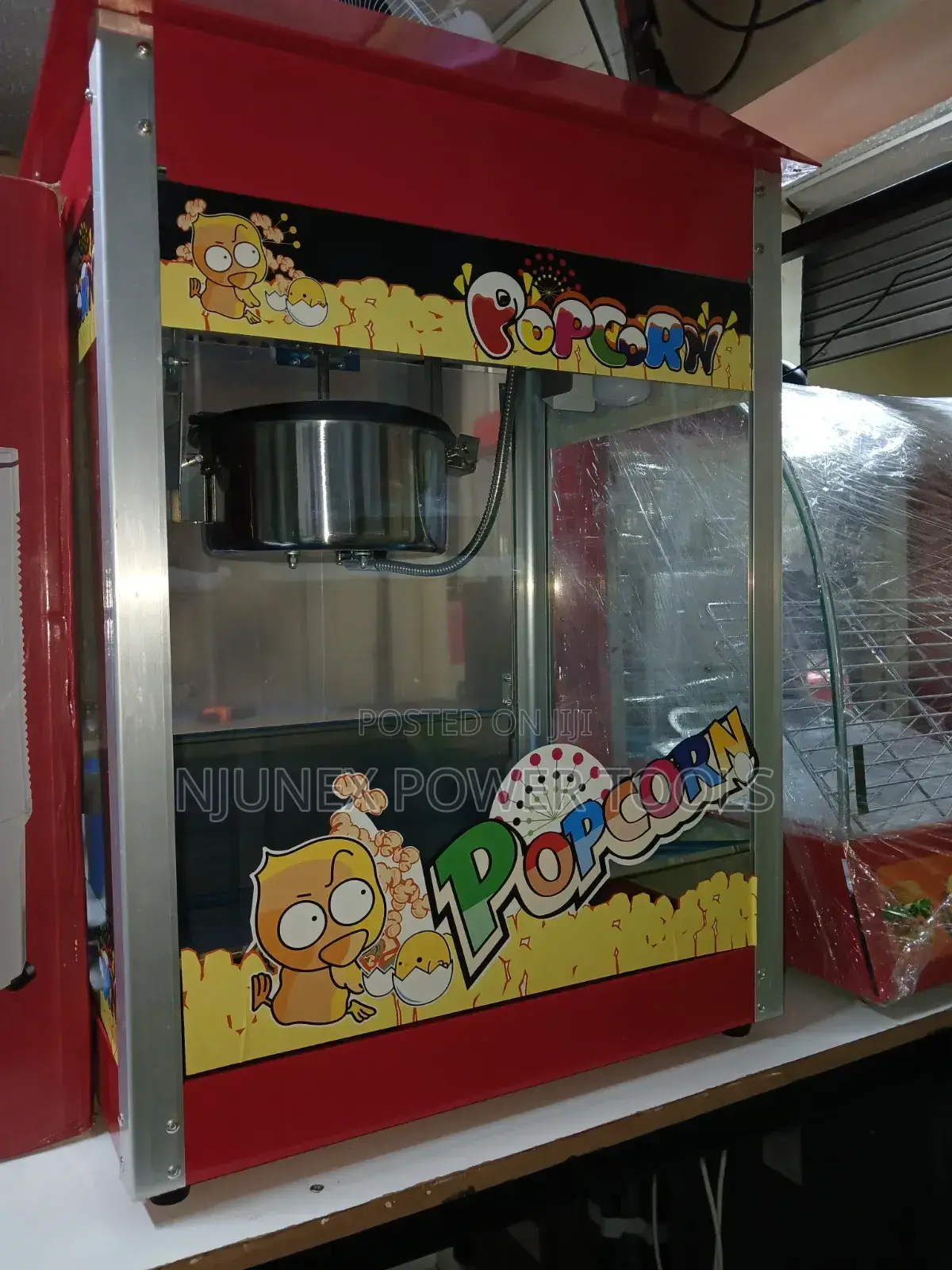 Commercial-Style Countertop Popcorn Machine