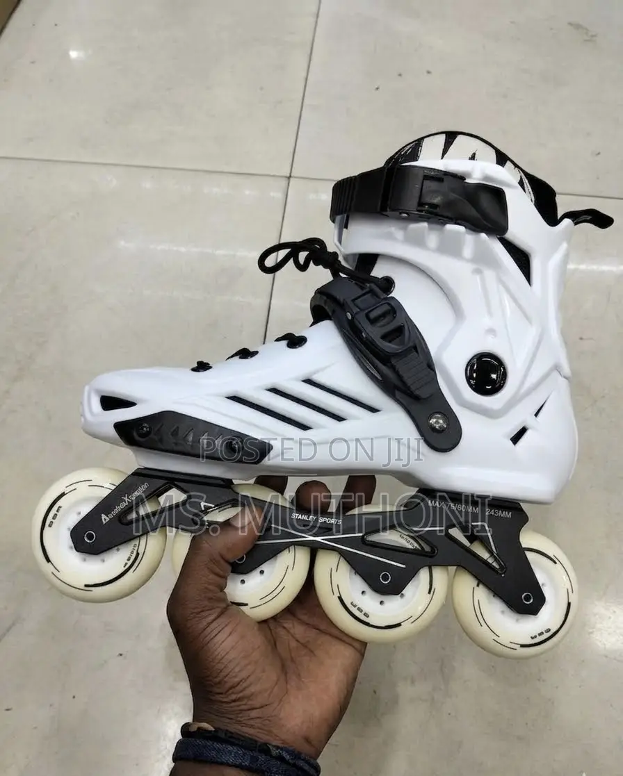 Brand New Hard Shell , Rubber Wheels Professional Inline Skates; 42-46