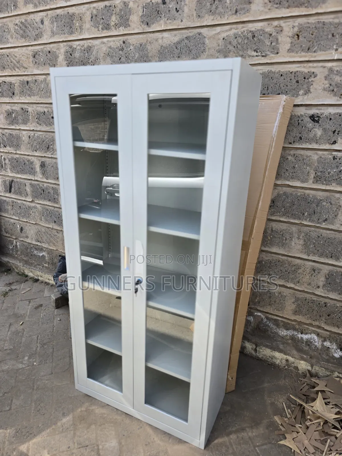 Imported Glass Doors Cabinet