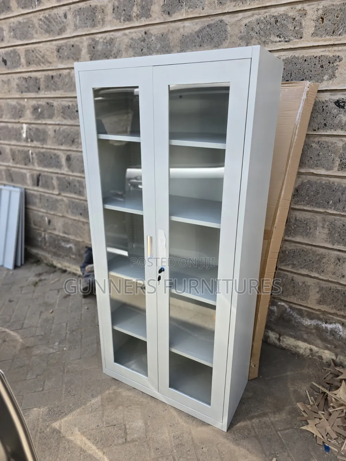 Imported Glass Doors Cabinet