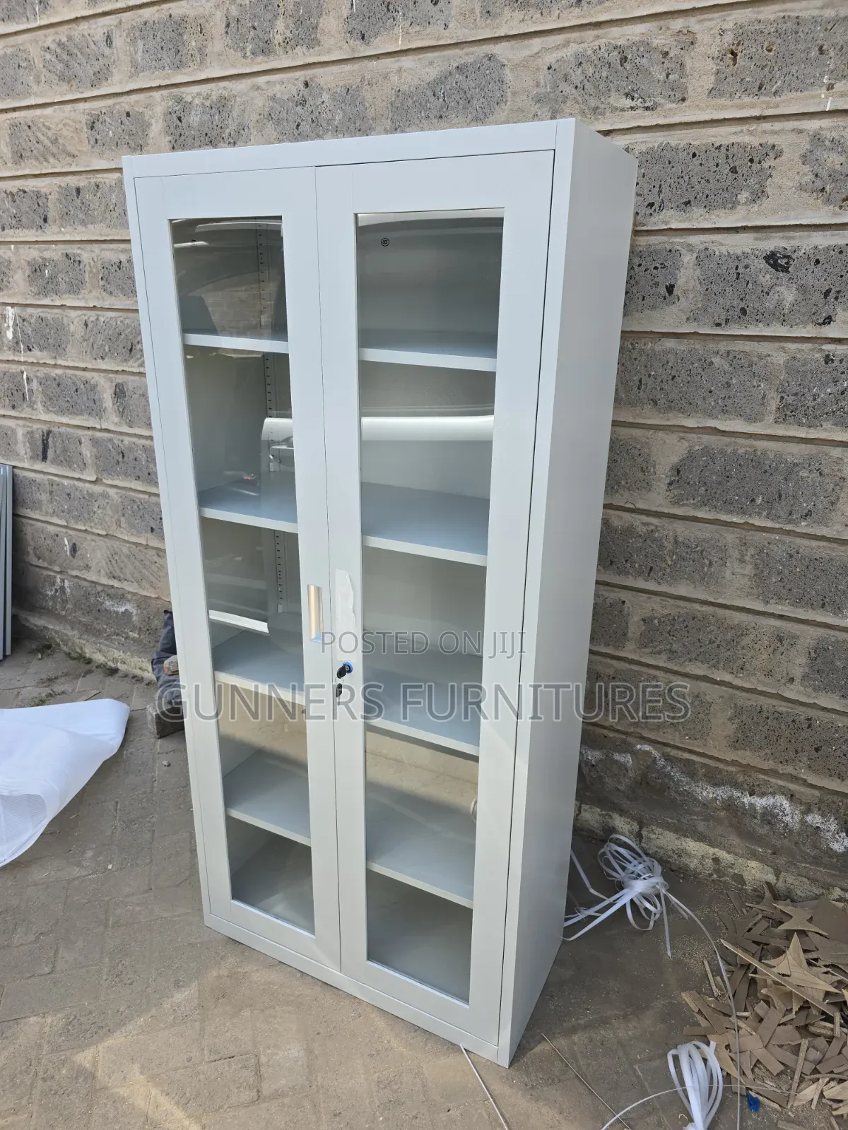 Imported Glass Doors Cabinet