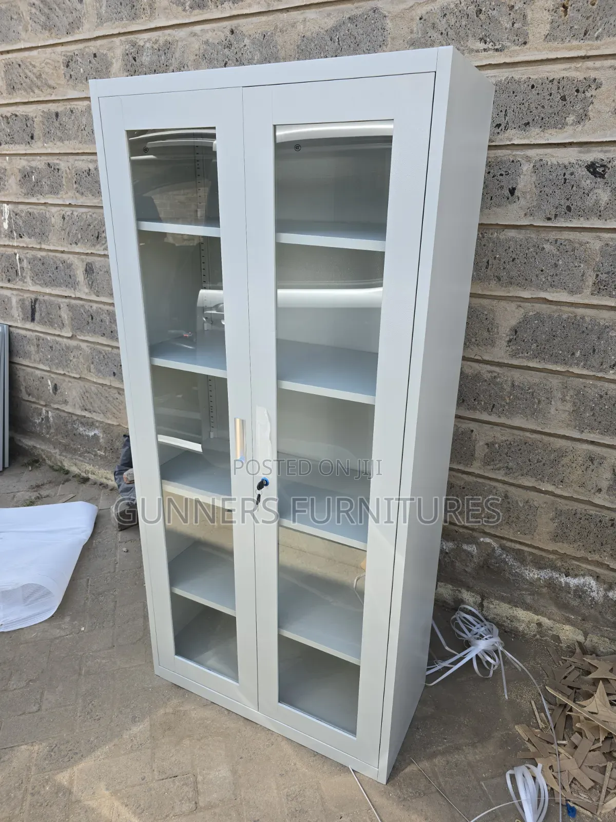 Imported Glass Doors Cabinet