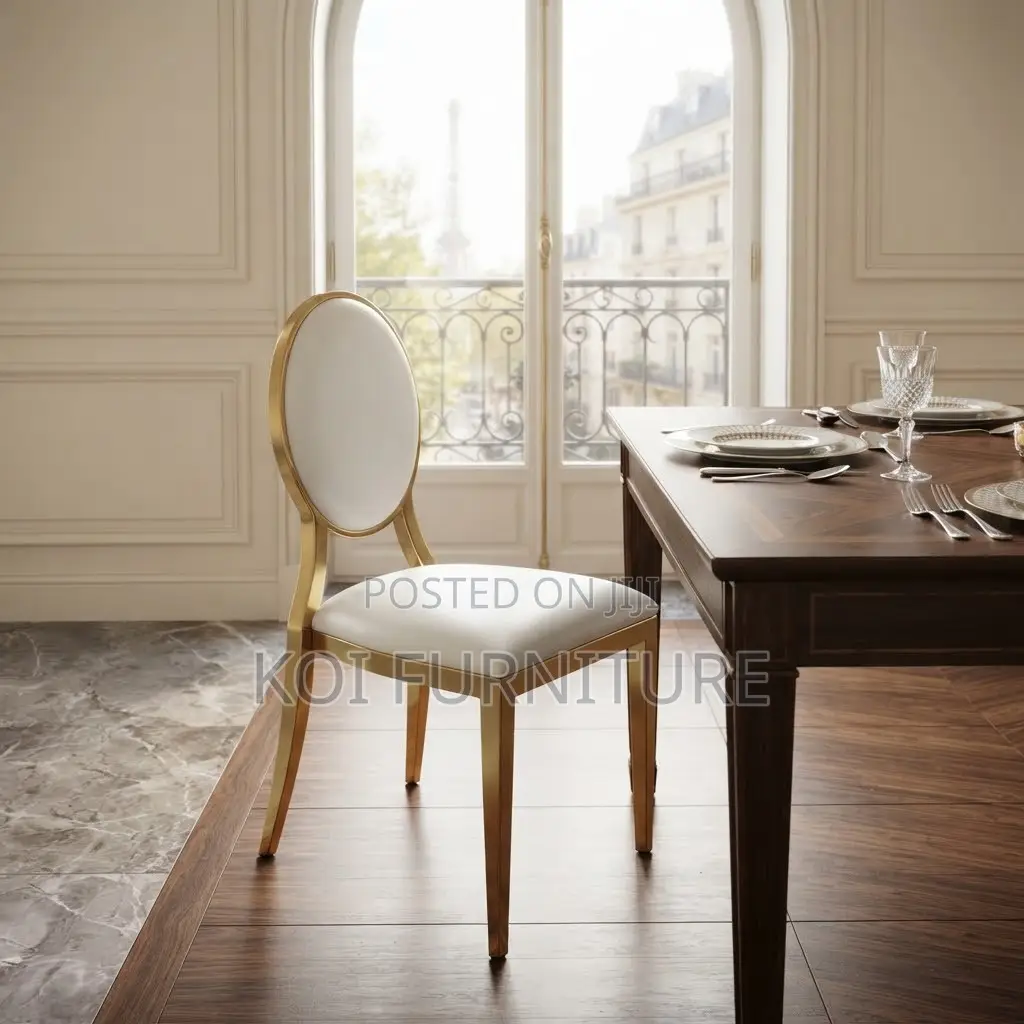 Dining Chairs; Golden Leather Events Home Dining Chairs