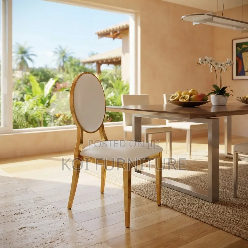 Dining Chairs; Golden Leather Events Home Dining Chairs