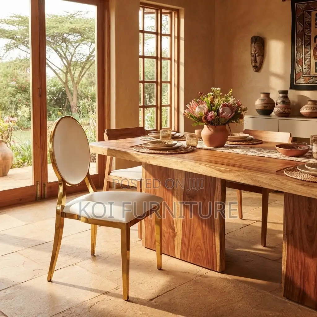 Dining Chairs; Golden Leather Events Home Dining Chairs