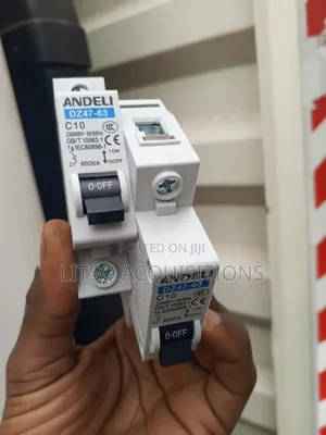Andeli DZ47-63 C10 10A Single Pole MCB Circuit Breaker