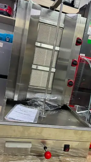 Commercial 3-Burner Gas Shawarma Machine