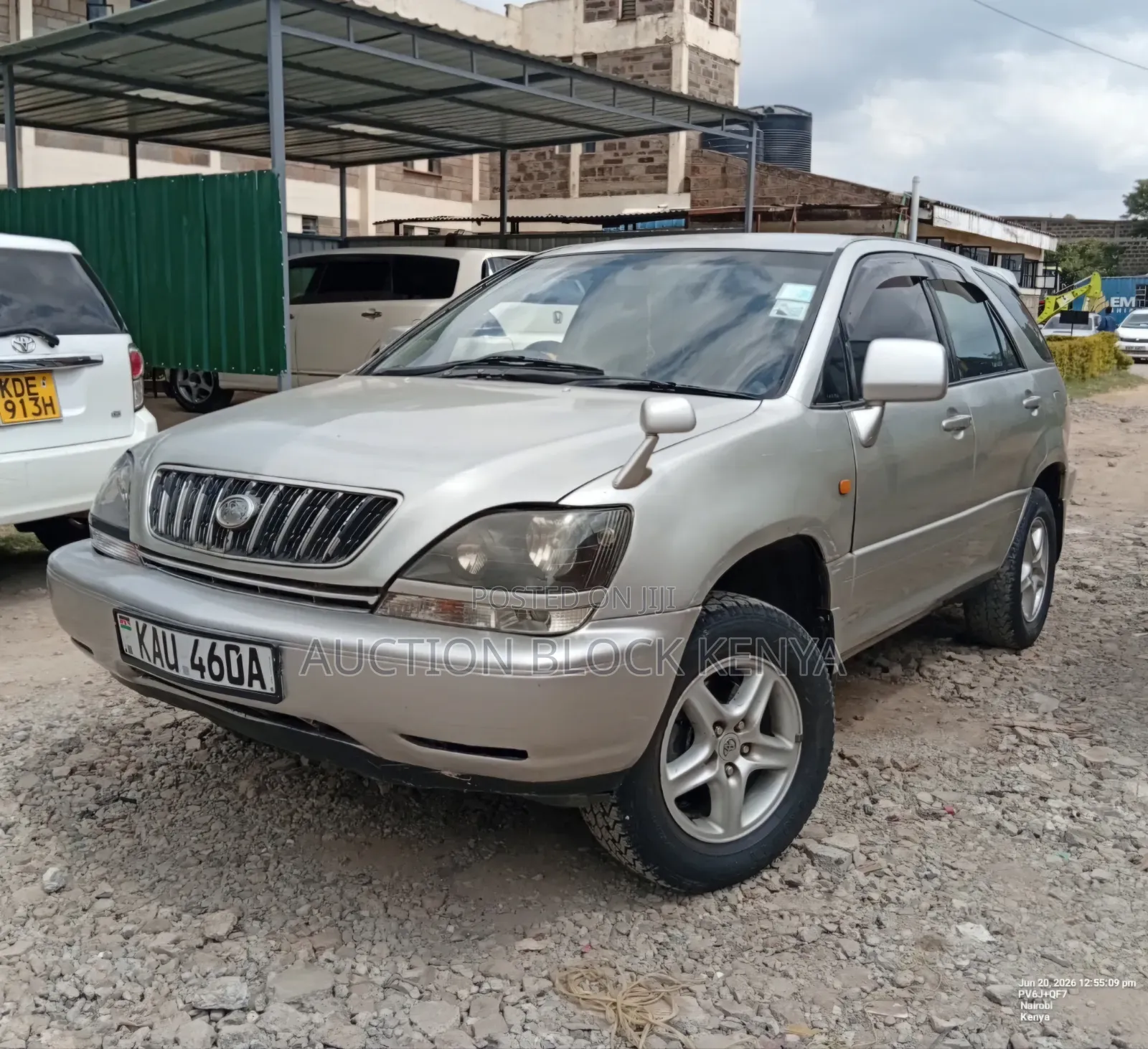 Toyota Harrier 2001 Beige