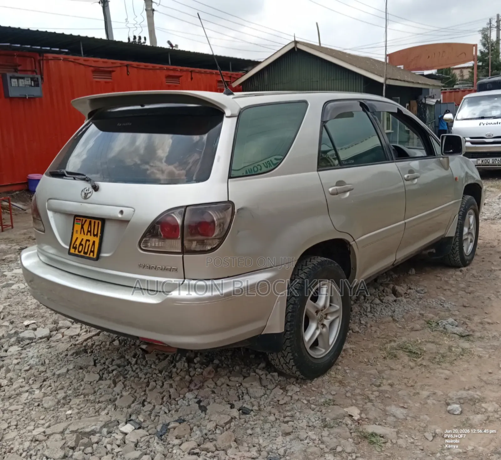Toyota Harrier 2001 Beige