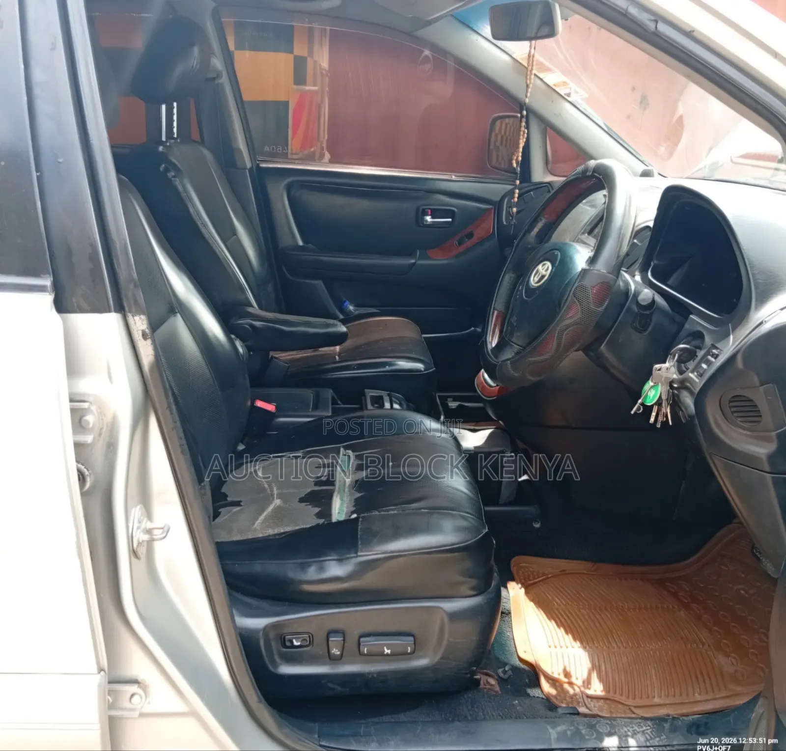 Toyota Harrier 2001 Beige
