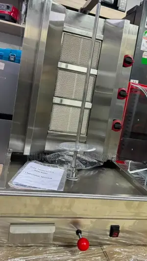 Commercial 3-Burner Gas Shawarma Machine