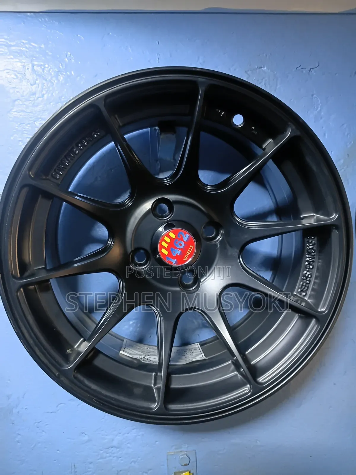 Offset Kh Toyota/Nissan Size 14inch Black Rims