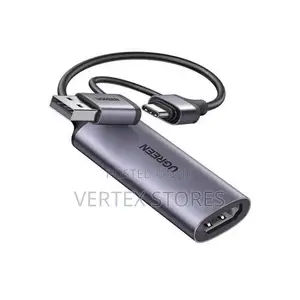 UGREEN CM726 USB HD Video Capture Card HDMI Female to USB Male Adapter