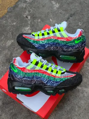The Nike Air Max 95 Big Bubble "Paisley Bandana" (