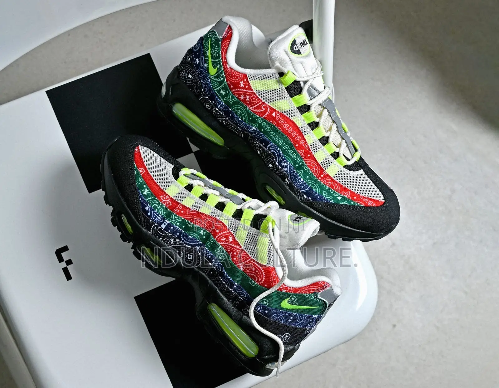 The Nike Air Max 95 Big Bubble "Paisley Bandana" (