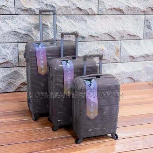 Hot Sale 3 in 1 Unbreakable Rubber Suitcase Briefcase Travel Bags