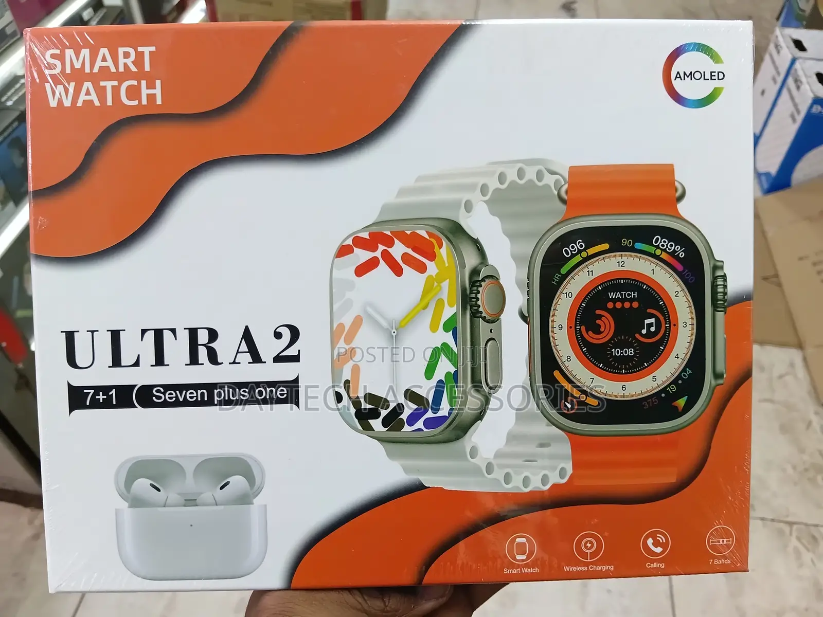 Ultra 2 "7+1" Smart Watch Combo