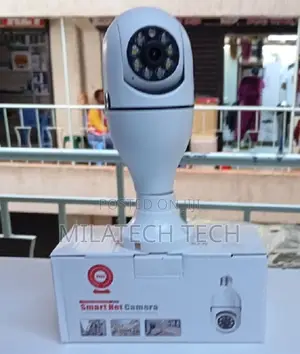 V380 Single Lens Bulb PTZ WiFi Camera 360°