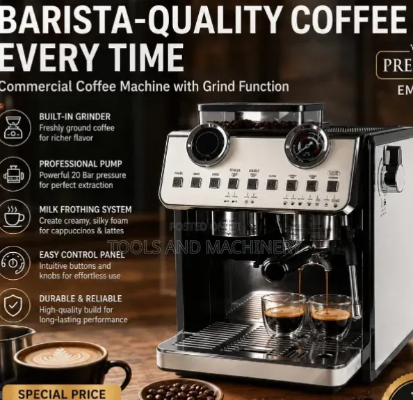 Commercial Coffee Maker Machine/Coffee Maker With Grinding Function