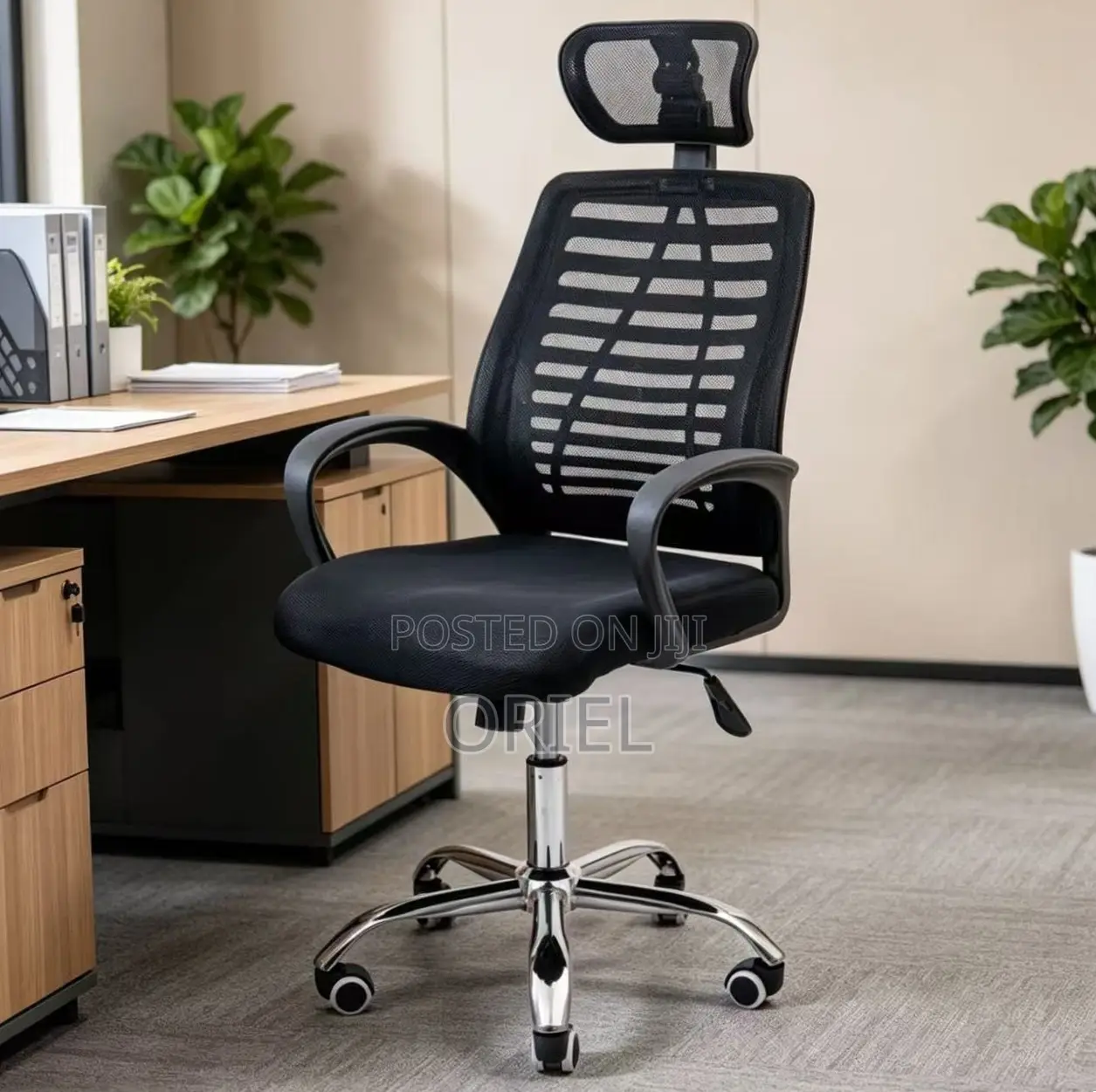 Modern High Back Office Chair : Mesh Back Office Chair