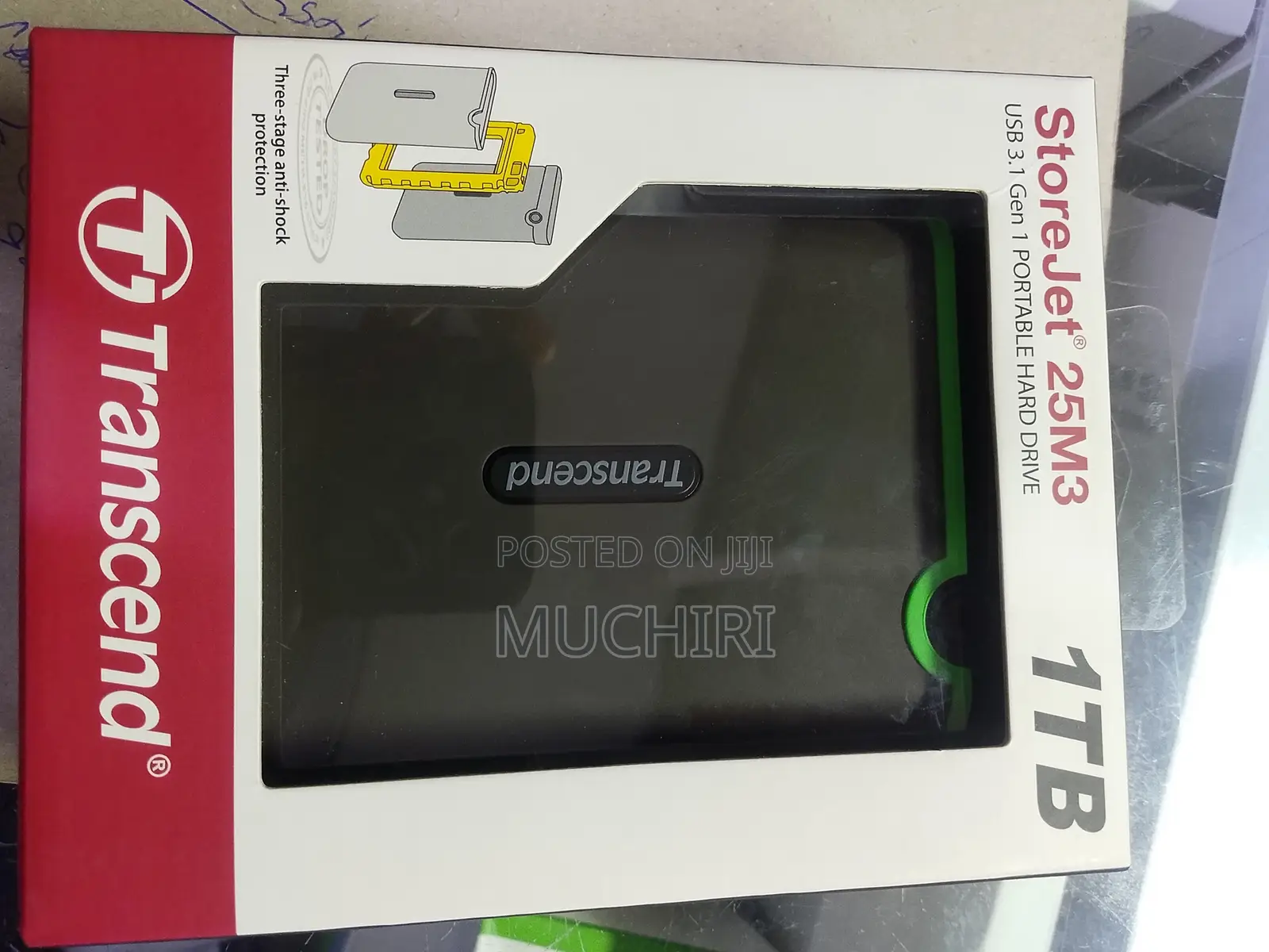 Transcend 1tb Hard Drive Brand New