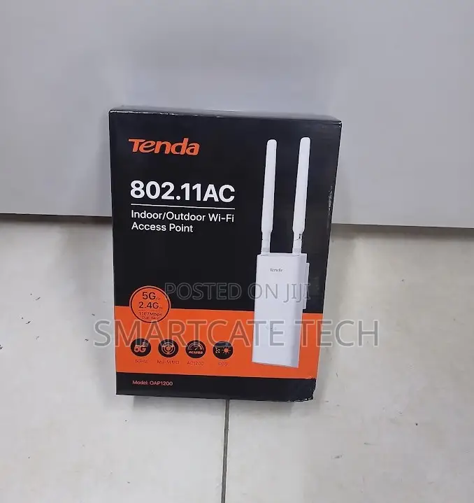 Tenda OAP1200 WiFi Access Point – Long-Range Outdoor Wireless