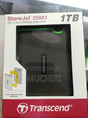 Transcend 1tb External Hard Drive