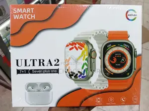 An Ultra 2 "7+1" Smartwatch Combo Box - Black
