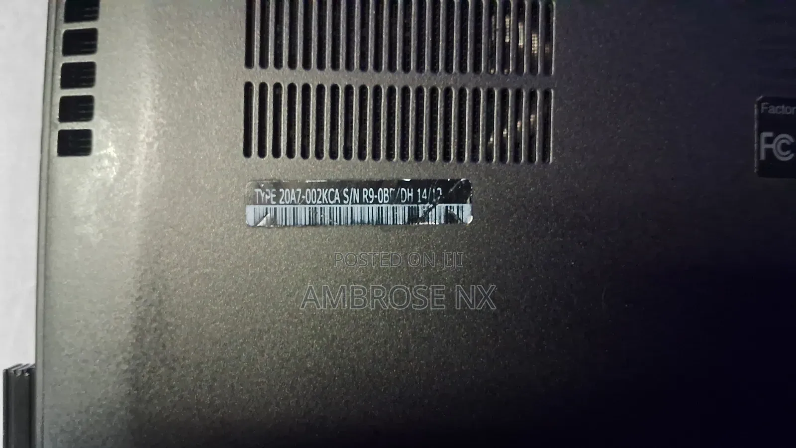 Laptop Lenovo ThinkPad X1 Carbon 8GB Intel Core i7 SSD 256GB