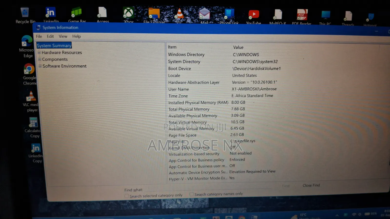 Laptop Lenovo ThinkPad X1 Carbon 8GB Intel Core i7 SSD 256GB