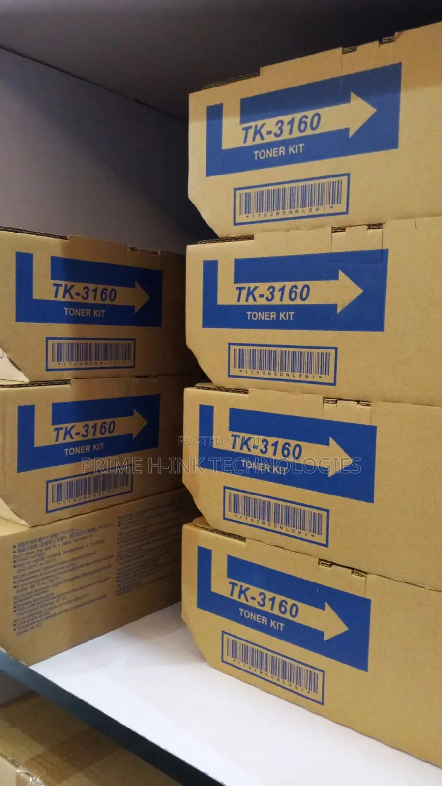 Sparkling Kyocera TK 3160 Black Toner