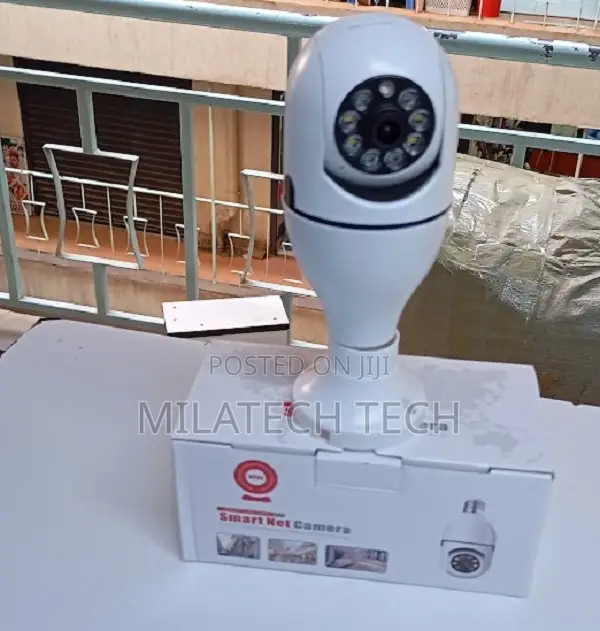 1080P WiFi Bulb PTZ Security Camera