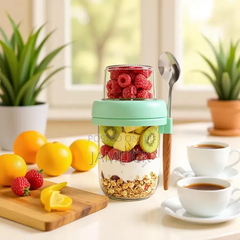 4pcs Glass Oat Jars Set — Av