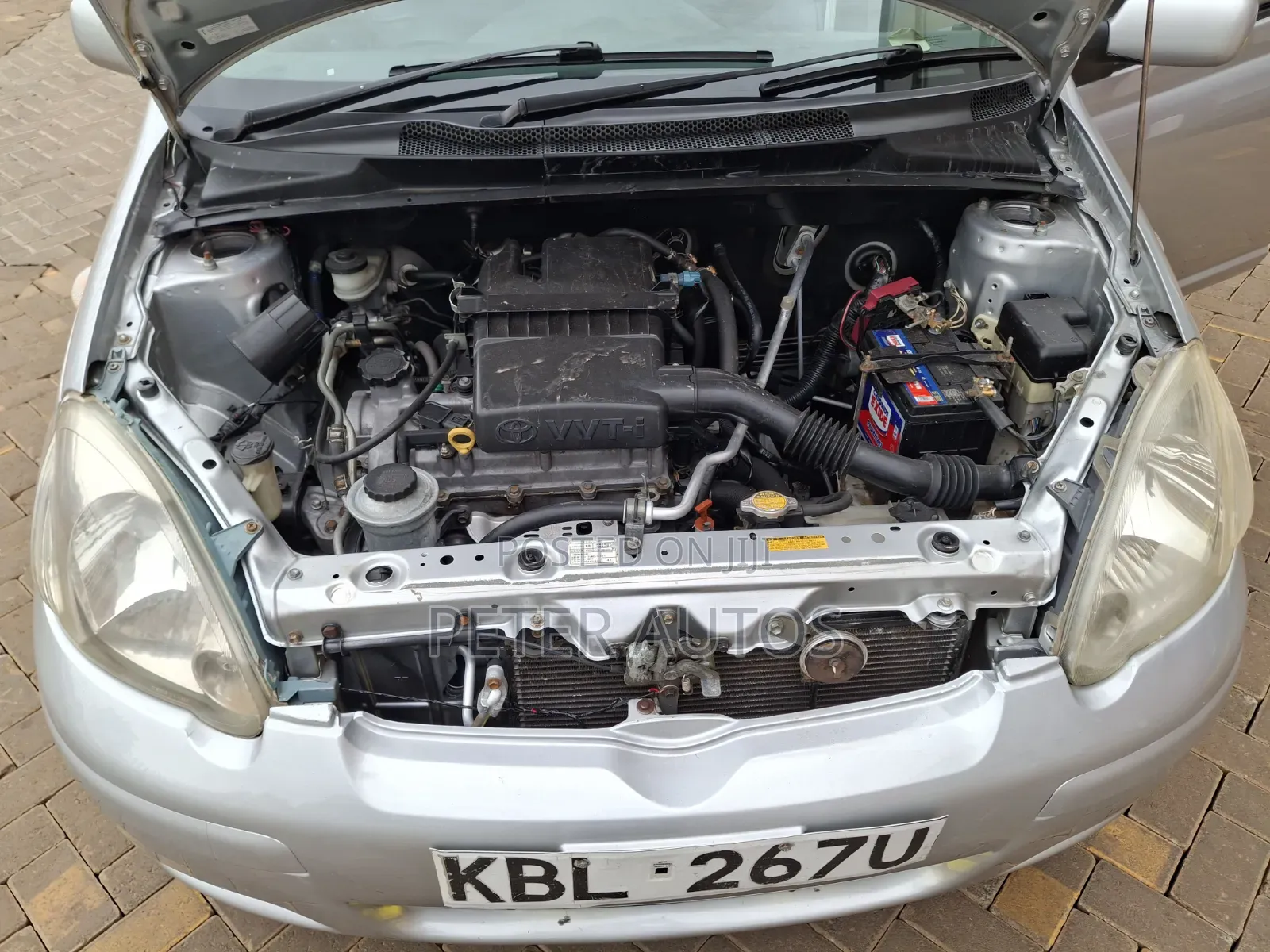 Toyota Vitz 1.0 FWD 3dr 2003 Silver