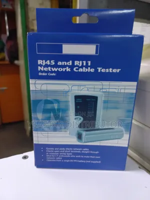 RJ45 & RJ11 Network Cable Tester