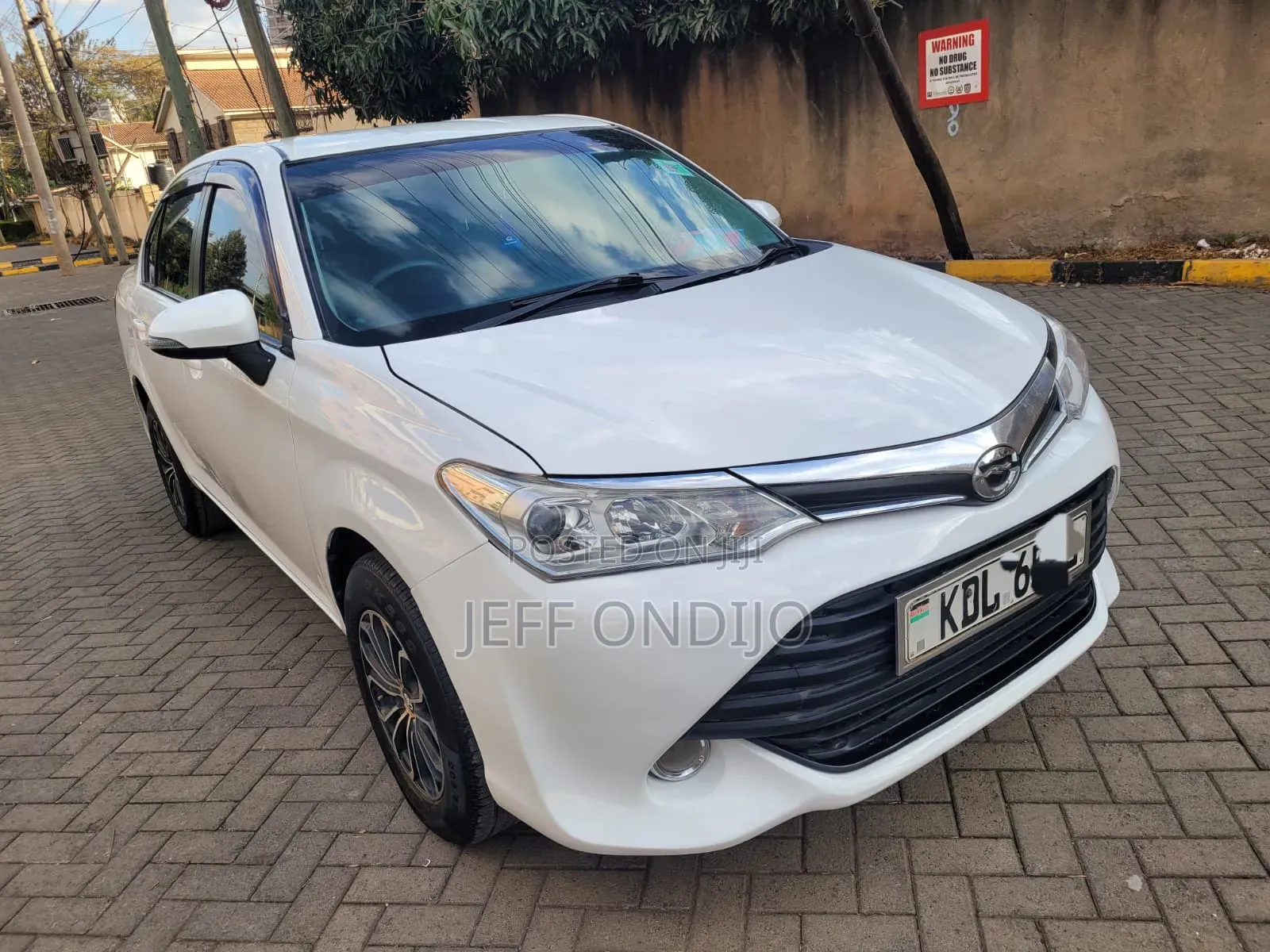 Toyota Axio 2015 White
