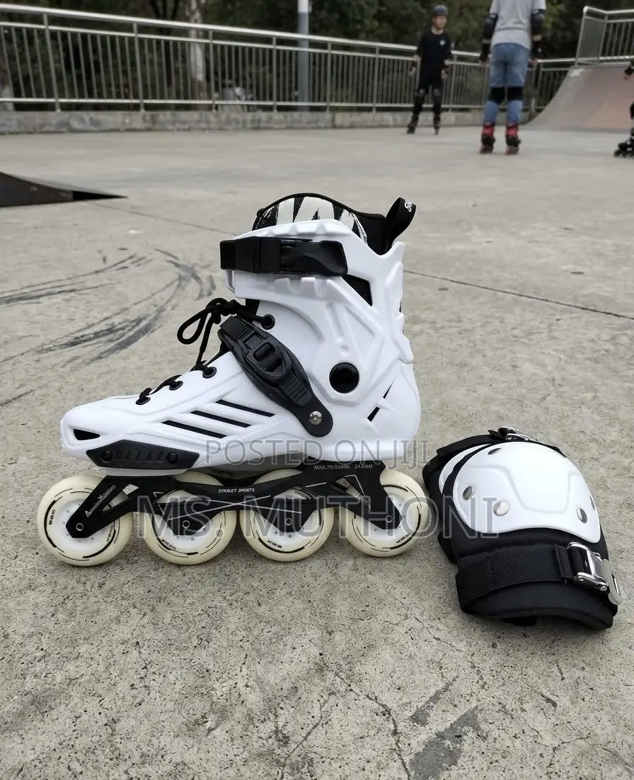 Ultra-Durable Hard Shell Pro Inline Speed Skates Size 42-46