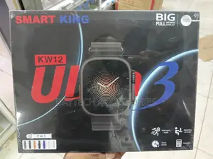 Smart King KW12 Ultra Smartwatch 7-in-1 Interchangeable Strap Set.