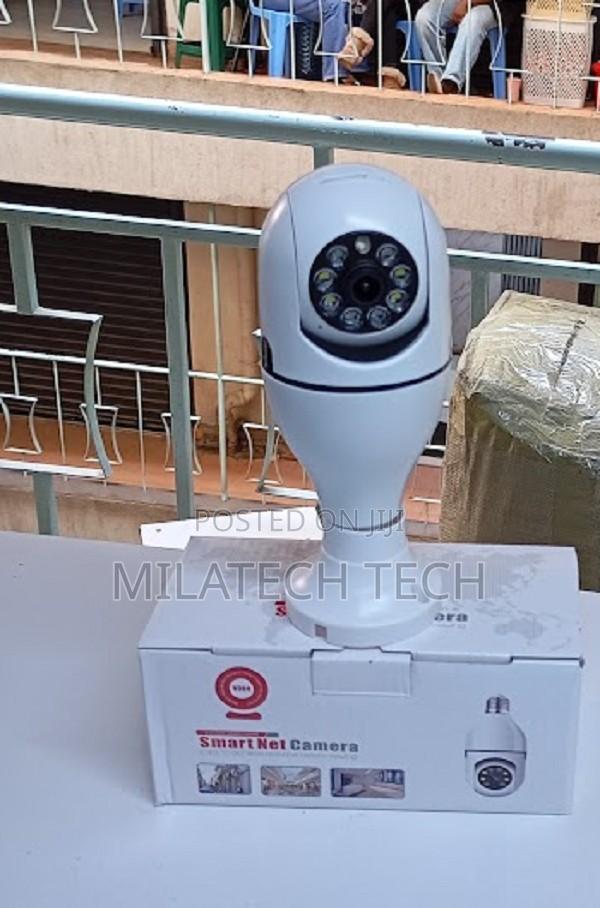 Smart WiFi Bulb PTZ Camera Single Lens