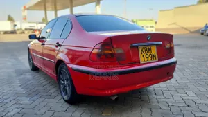 BMW 320i Sedan RWD 2004 Red