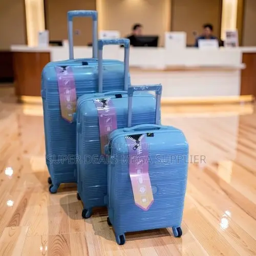 Deal Sale 3 in 1 Unbreakable Rubber Suitcase Briefcase Travel Bags