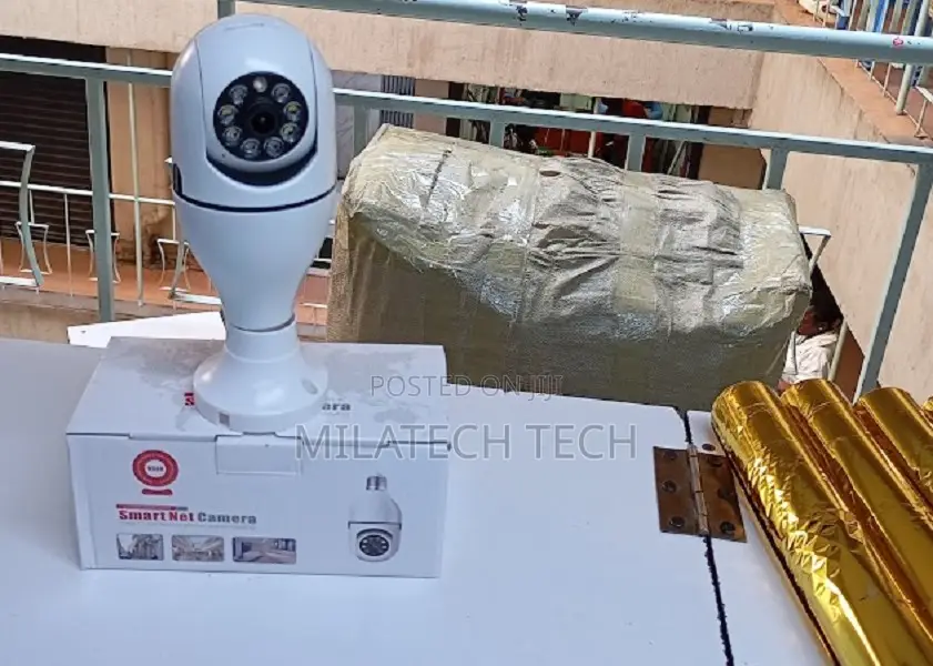 V380 WiFi Smart Bulb Camera 360° PTZ