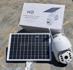 4G Simcard Inbuilt Battery PTZ Solar CCTV Camera UBOX