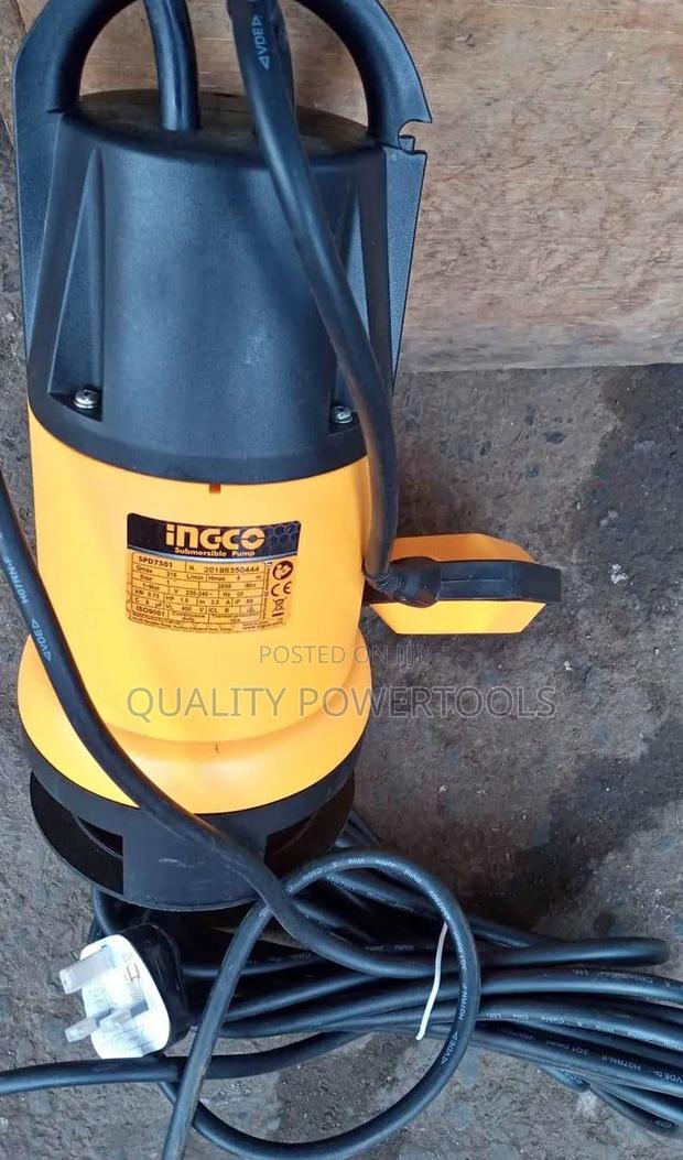 Sewage Pump 1 HP INGCO - thumbnail 2