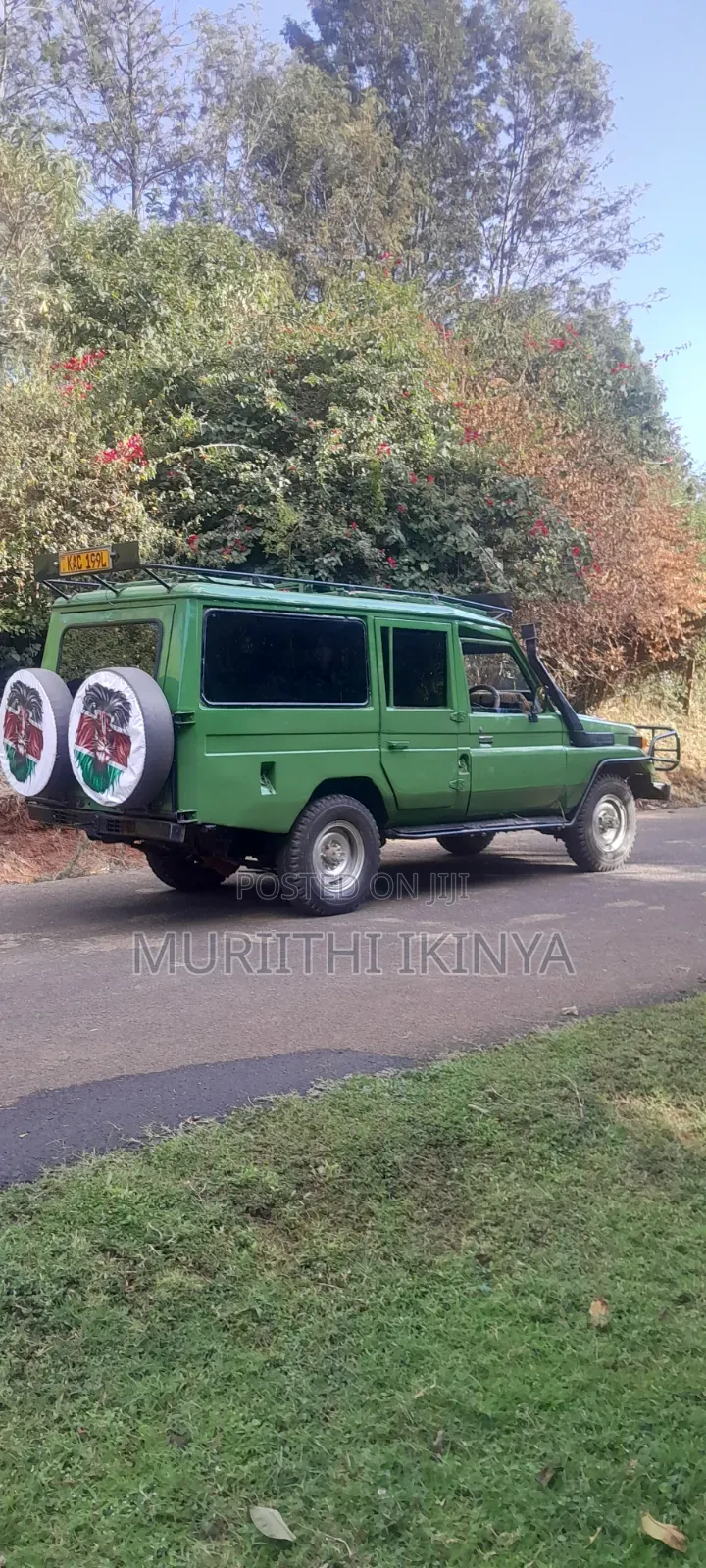 Toyota Land Cruiser 2000 Green